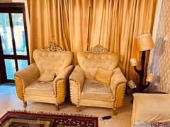 7 SEATER SOFA FOR SALE 10:10 NEW CONDITION IB BAHRIA TOWN PHASE 3