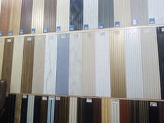 Pvc Wall panel/costomize wallpaper/Fluted panel/False Ceiling/interior
