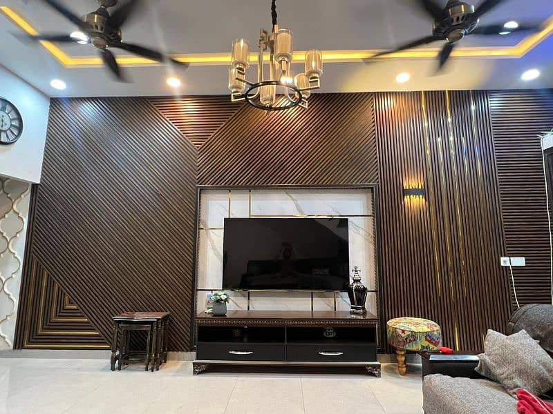 3D Wallpaper /WPC Fluted Panel /WallPanel/WPC Wall Panel /Roof Ceiling 13