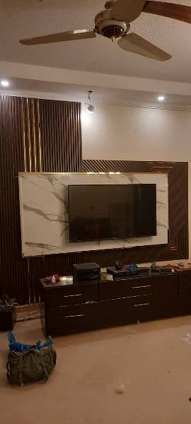 3D Wallpaper /WPC Fluted Panel /WallPanel/WPC Wall Panel /Roof Ceiling 18