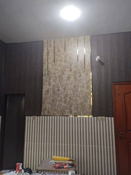 3D Wallpaper /WPC Fluted Panel /WallPanel/WPC Wall Panel /Roof Ceiling 19