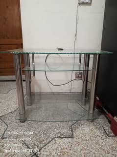 tv and LCD trolley for sale good condition