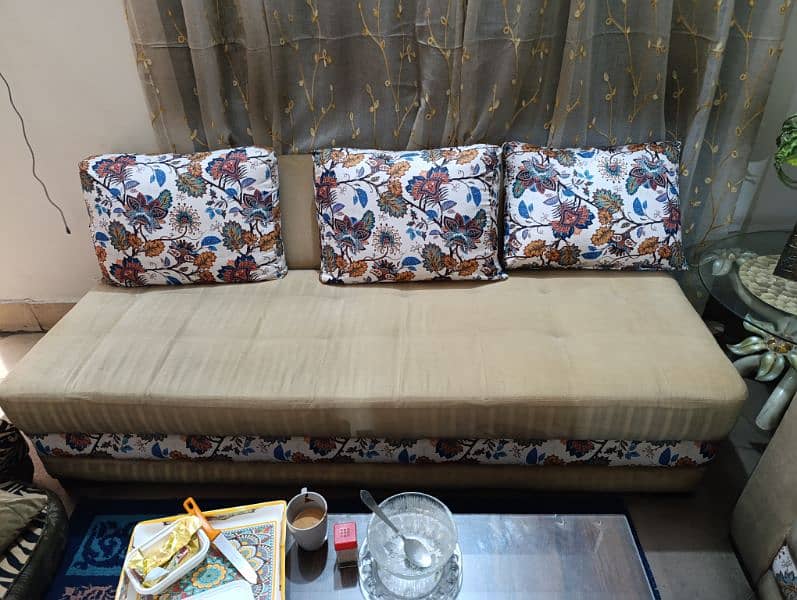 5 seater L Shape Sofa 1