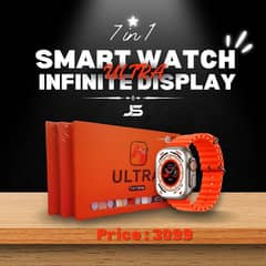 7 in 1 ultra smart watch delivery available all over Pakistan