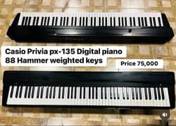 Casio Privia px-135 Digital piano 88 Hammer weighted keys