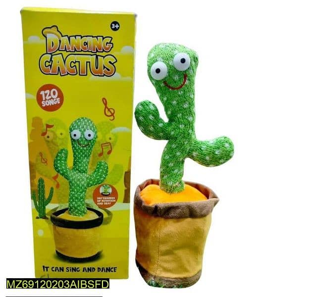 Dancing Cactus plush Toy 1