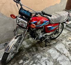 Honda cg125 Punjab number complete document