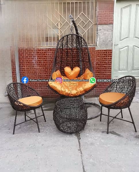 outdoor indoor garden rattan furniture dining table 16