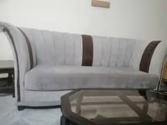 7 seater sofa with cushions in good condition