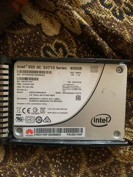 Intel 400GB SSD Drive 0