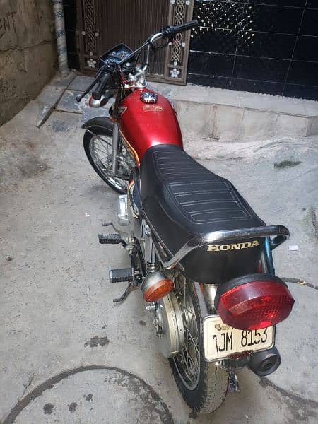 Honda 125 CG Special Edition self start 3