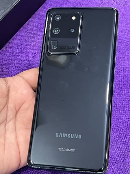 SAMSUNG S20 Ultra 5G with Box 6