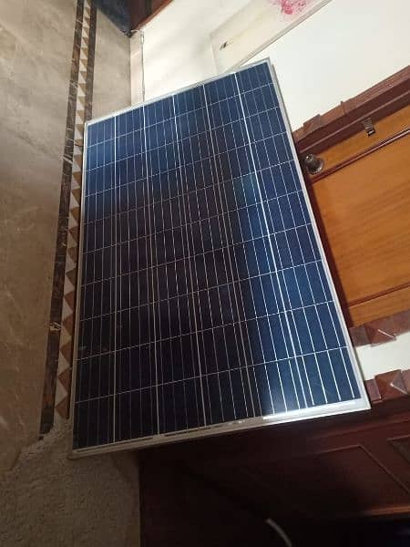 small solar system 500 watt with structure wire controller 2