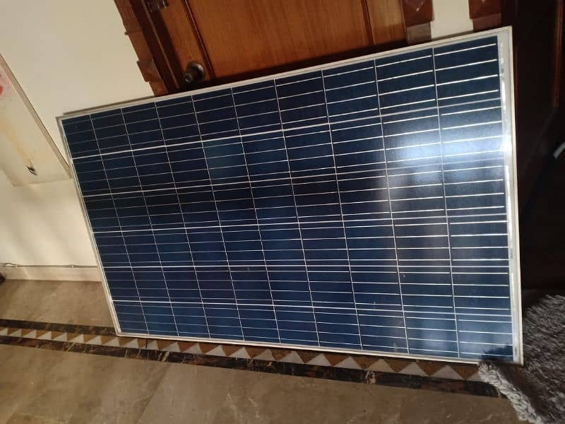 small solar system 500 watt with structure wire controller 4