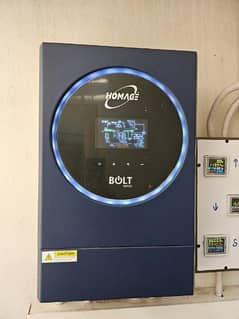 HOMAGE Solar Inverter/UPS Max 7000 Capacity 10/10 (4 MONTHS USED )