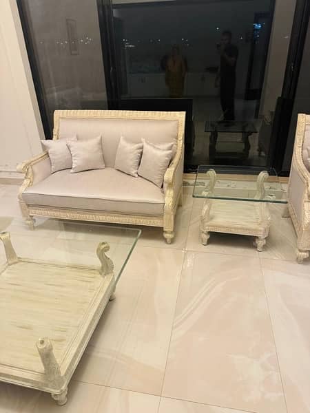 Complete Sofa Set Brand New Condition 2