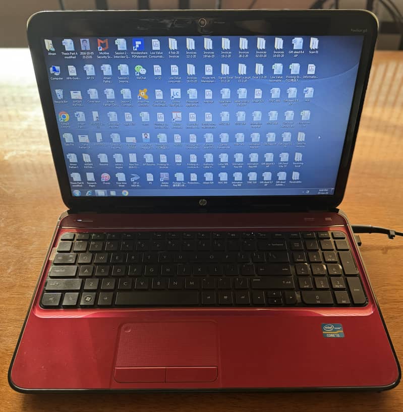 HP pavilion g6 red 3rd gen 1