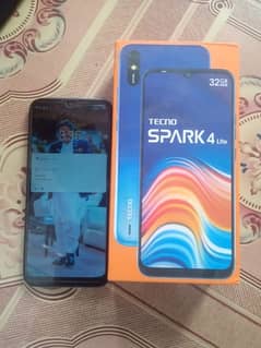 tecno spark 4lite mobile phone