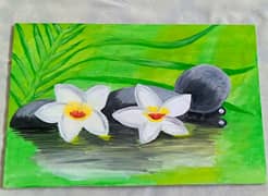 handmade canvas painting 1 piece for 2000 and 5 pieces for 7000