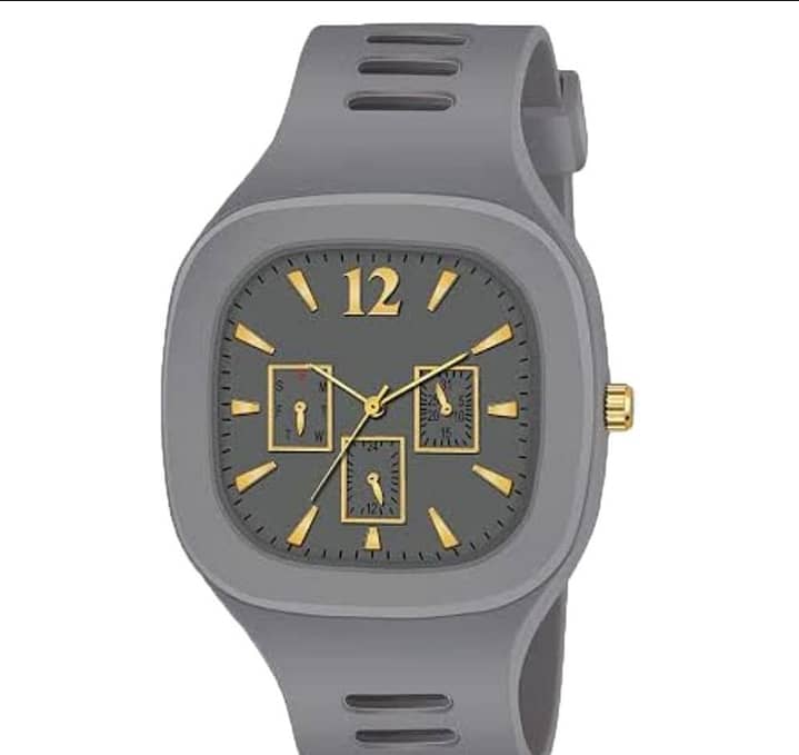 FASHIONABLE & BRANDED STRIP WATCH FOR MEN'S(FREE HOME DELIVERY) 4