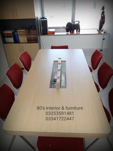 office furniture, conference, cubical, workstation, tables avl. 8