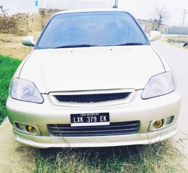 Honda Civic VTi Lahore number smart card 5