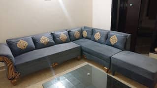 L shape sofa like a brand new