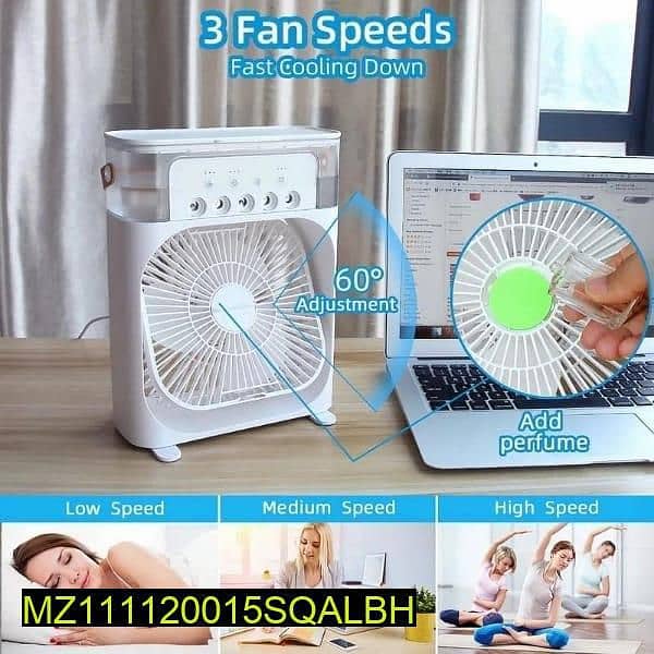 Portable Mist Fan Mini Cooler 4