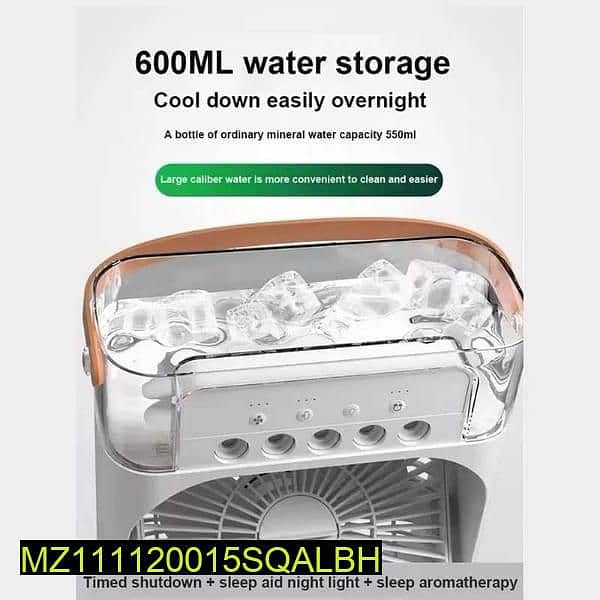 Portable Mist Fan Mini Cooler 7