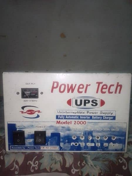 I sell new (Power Tech) UPS (Model 2000) 0