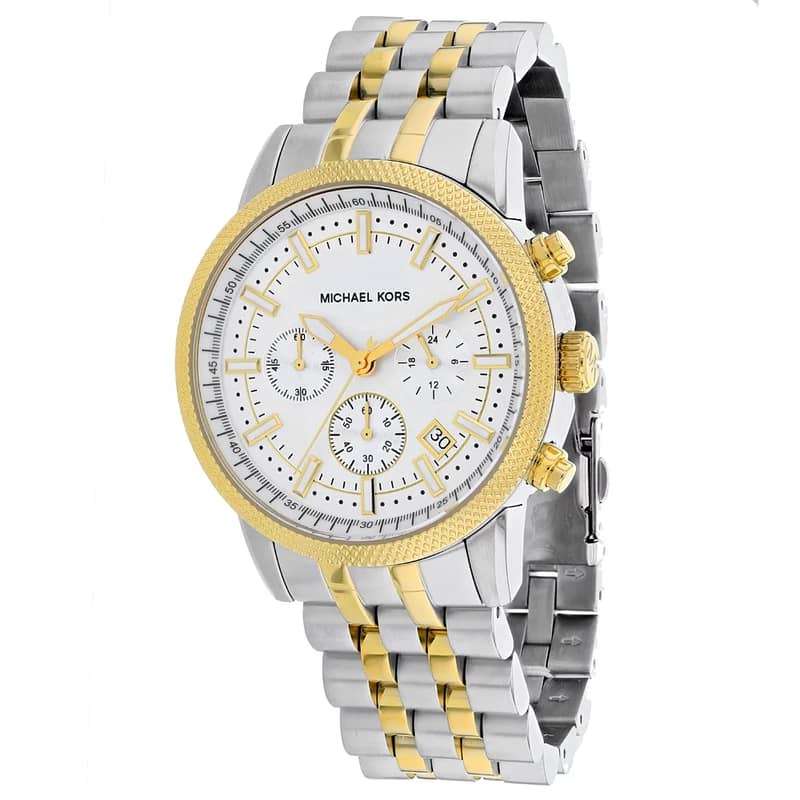 Michael Kors MK-8238 All Stainless Steel Gents Watch 4