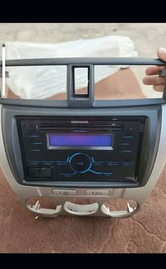 Honda city genuine brand new multimedia panel CD player lcd  aux