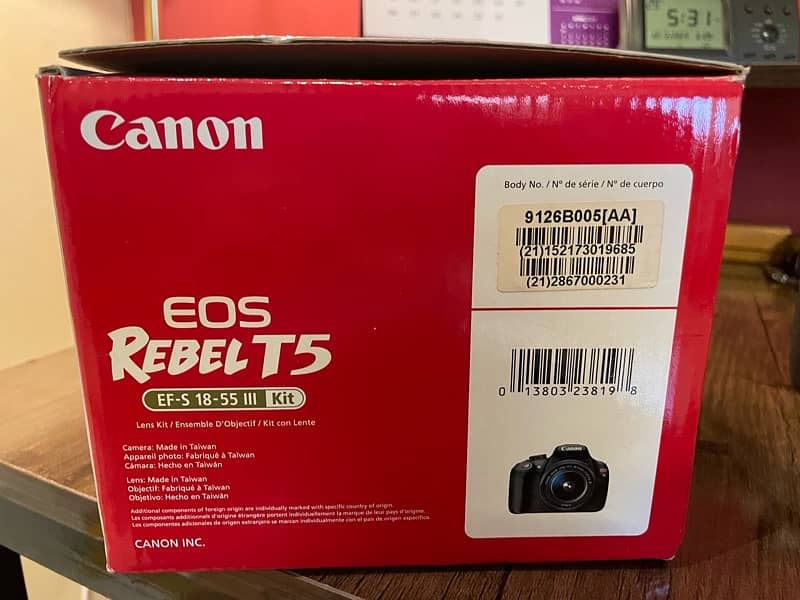 Canon Rebel t5 8