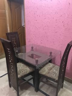 Dining table with 4 chairs