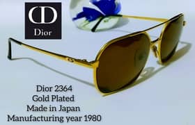 Gold Plated Carrera Police Persol Ratti Dior Versace Hilton Ray Ban