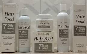 HAVELYN hair food 7 in one shampo oil hair mask 3 PCs deal