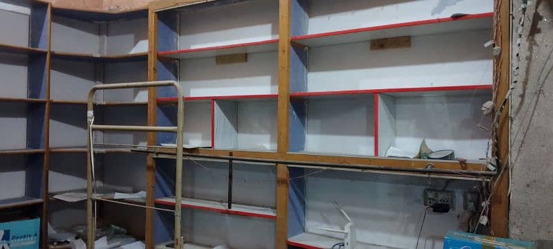 Racks or shelves for shop 2
