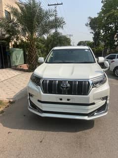 TOYOTA PRADO TX 2019 PEARL WHITE