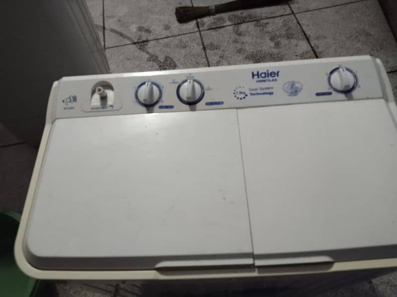 haier washing machine+ spiner 1