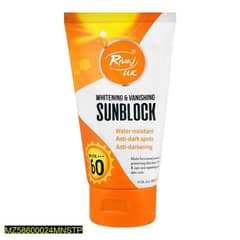 Sunblock cream for men and women