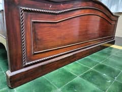 wooden king size bed for sale