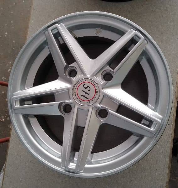 HS alloy rims Lahore. . . 2