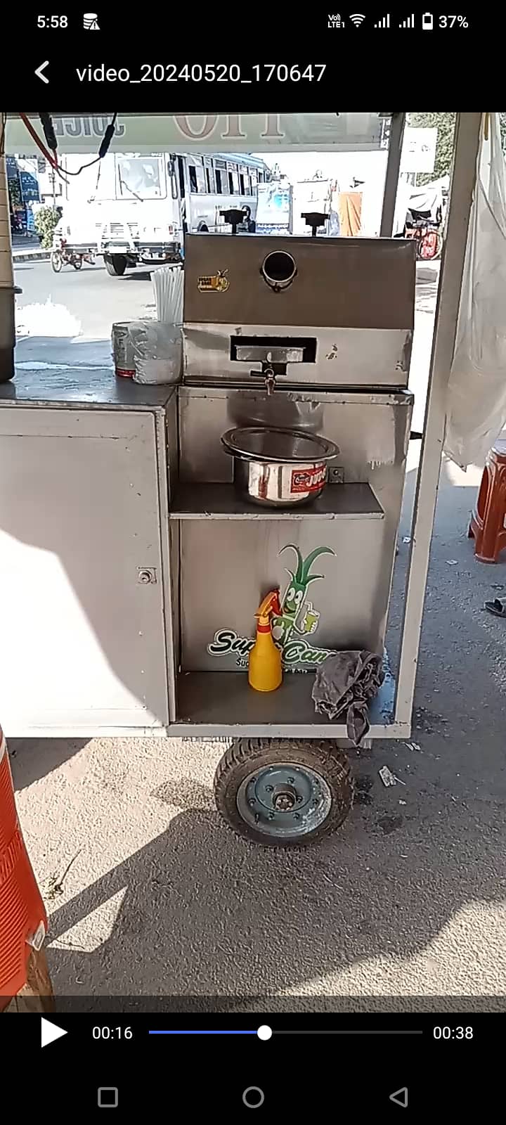 Sugarcane juice machine 7