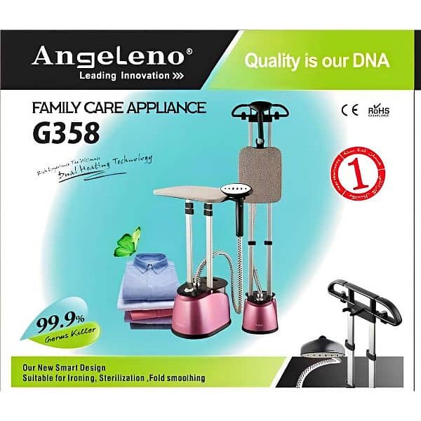 Angeleno Electric Garment steamer 1