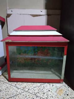 Fish aquarium only  glass