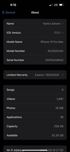 iphone 15 pro max (HK VARIANT) 0