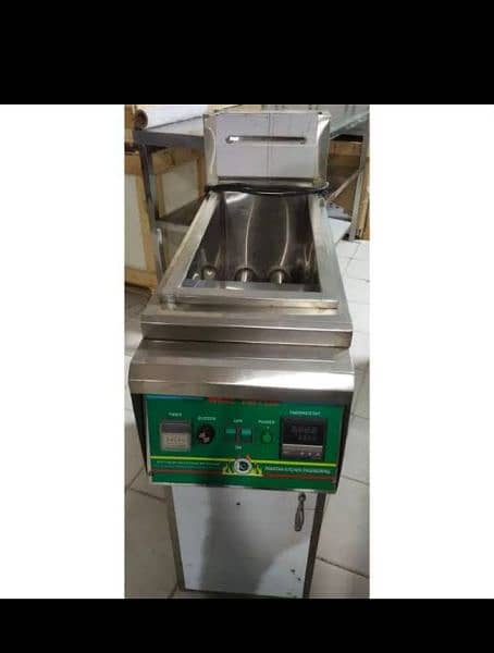 singel fryer 24 ltr with blour fan 0