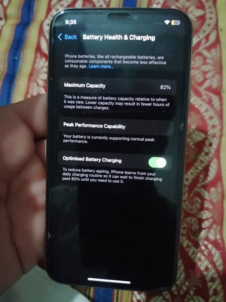 Xs non pta factory unlock 82% battery health just back damage 1