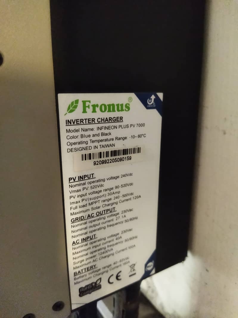 Fronus PV 7000 inverter for sale 1