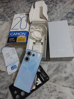 Tecno camon 20 like new